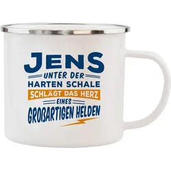 H&H Echter Kerl Emaille-BecherJens