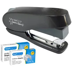 RAPESCO® Heftgerät Germ-Savvy ECO Luna Less Effort schwarz