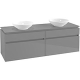 Villeroy & Boch Legato Waschtischunterschrank B60000FP 160x55x50cm, Glossy Grey