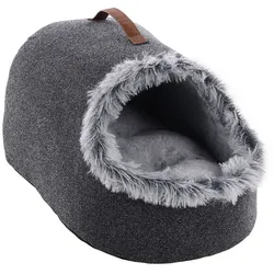 Katzenbett Pofa Grau & Hellgrau
