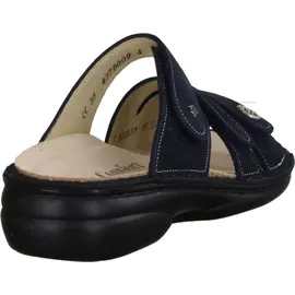 Finn Comfort Ventura-S Nubuk nautic Pantolette Blau - 41