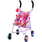 Zapf Creation Baby Born Stroller Happy Birthday Deluxe Buggy