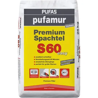 Pufas Pufamur Premium-Spachtel S60 easy 25kg