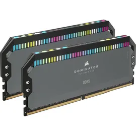Corsair Dominator Platinum RGB (2 x 16GB, 5200 MHz, DDR5-RAM, DIMM), RAM, Schwarz