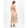 Marie Lund Abendkleid Rosa 34