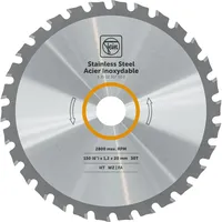 Fein Handkreissägeblatt für Edelstahl 150 x 1,2 x 20 mm 1 Stück