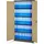 Jan Nowak C001 Aktenschrank 185 x 90 x 40 cm Anthrazit/Holzoptik