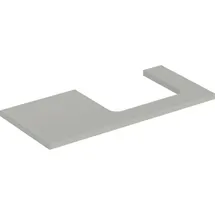 Geberit Waschtisch-Platte One 105x3x47cm, greige/lackiert m, AS re