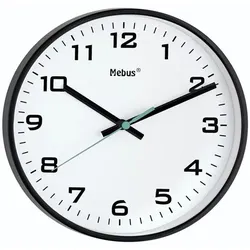 Mebus 16287 Quarz-Wanduhr