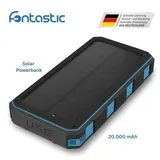 Fontastic Solar Powerbank 20000mAh - schwarz