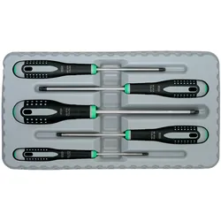 BAHCO ERGOTM Schraubendreher-Satz für TORX®-Schrauben mit 3-Komponenten-Griff - 5-teilig