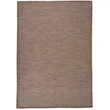 vidaXL Emir Outdoor-Teppich 160 x 230 cm Braun