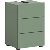 WELLTIME Waschbeckenunterschrank BIEL 38 x 56 cm Grün/Schwarz