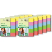 Sigel HN625/10 Haftmarker mini aus Papier, 10 Stück á