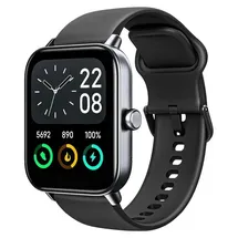 Bea-fon Watch 101 BT 45 mm Kunststoffgehäuse schwarz Sportarmband schwarz M