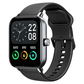 Bea-fon Watch 101 BT 45 mm Kunststoffgehäuse schwarz Sportarmband schwarz M