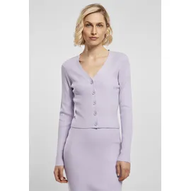 URBAN CLASSICS Knit Strickjacke Lilac XL