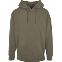 Build Your Brand Basic Oversize Kapuzenpullover Olive M