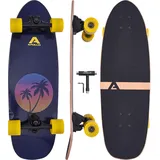 Apollo Midi Longboard Surfskate Pro Miami Sunset