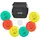 Vevor Disgolf Set Disc Golf Scheiben (6 + 1 Stk.) für Anfänger, Starter-Set mit Putter, Mid-Range, Driver, inklusive Mini-Marker, tragbarer Rucksack,