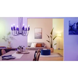 Philips LED-Kerze 4,9W E14 2200K RGBW
