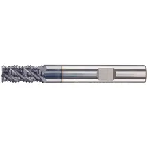 Fortis Schruppfräser lang DIN6527 VHM AlTiN+ Typ HR 4 mm