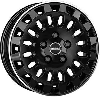 MAK OVERLAND gloss black mirror ring 6.5Jx16 6x130 ET50