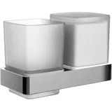 EMCO Loft Zahnputzbecher/Flüssigseifenspender, chrom