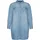 Vero Moda Curve Blusenkleid Falten Blau 48