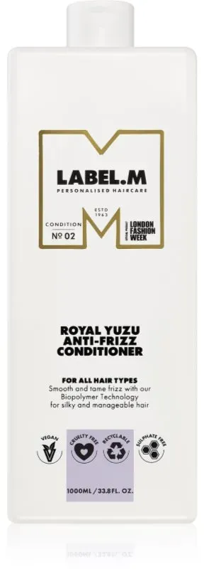 label.m Royal Yuzu Conditioner für unnachgiebige und strapaziertes Haar 1000 ml