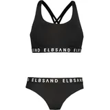 ELBSAND Bustier-Bikini Damen Schwarz 38 Cup A/B