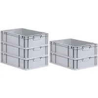 Proregal SuperSparSet 5x Eurobox NextGen Economy Griffe geschlossen HxBxT