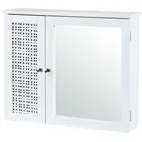 [en.casa] Karlsøy 60 cm weiß mit Beleuchtung