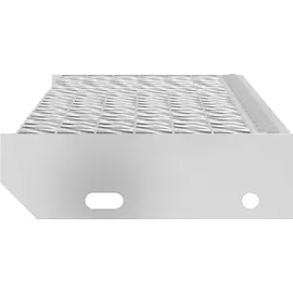 vidaXL Gitterroststufe 60x24x7 cm Verzinkter Stahl