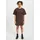 Def Mini Kleid Shirtkleid Braun XS