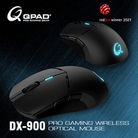 QPAD DX900 - Maus (Schwarz)