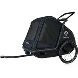 Hamax Pluto L Hundeanhänger - Navy blau/ black