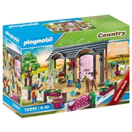 Playmobil Country Reitunterricht mit Pferdeboxen 70995