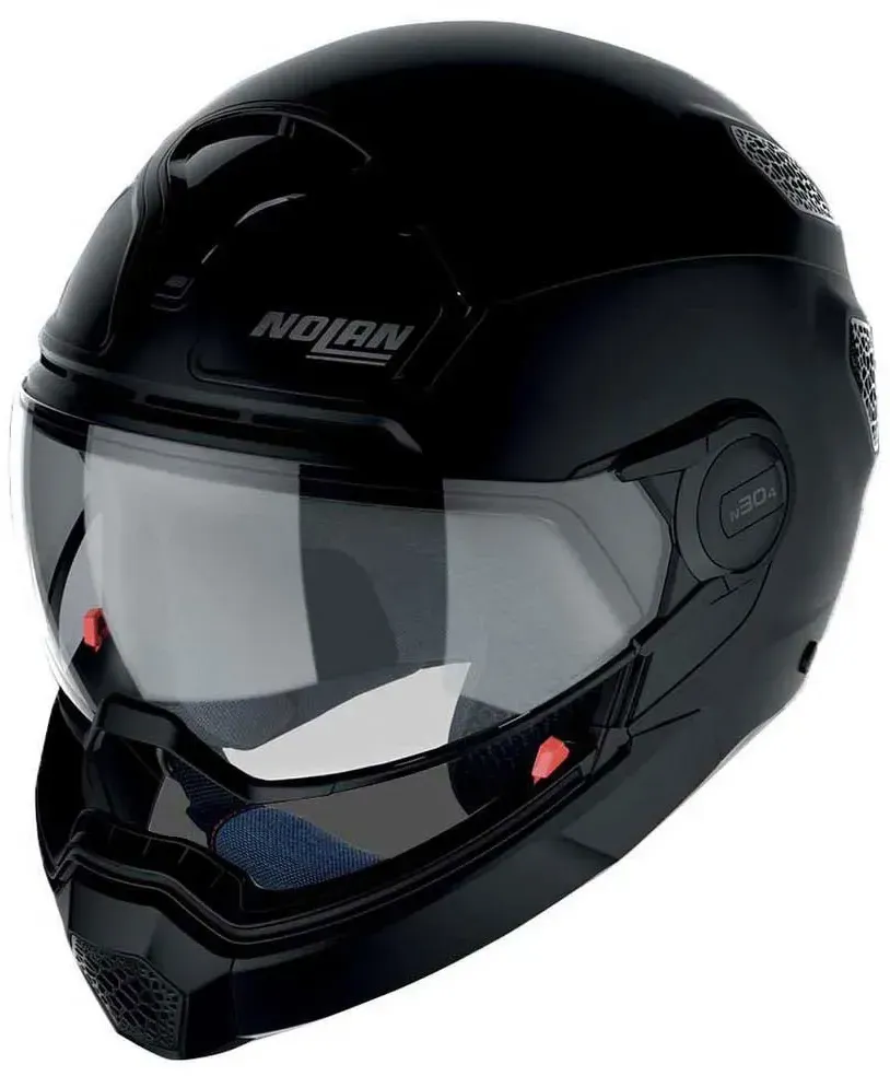 Nolan N30-4 T Classic Jethelm - Flat Black / Red - XS