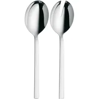 WMF Lyric Plus Salatbesteck Edelstahl 23,7 cm, Salatgabel, Servierlöffel,