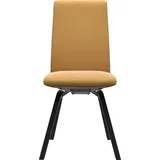 Stressless® Polsterstuhl Laurel, Low Back, Größe M, mit schräggestellten Beinen in Schwarz rot