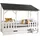 58 aufm Kessel Hausbett Kateena 90 x 200 cm MDF+Massivholz weiß/schwarz
