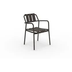 Verdea Stapelsessel für den Garten bronze