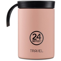 24Bottles Travel Tumbler Snack Pot 350ml mit Fill&Go Lid dusty pink