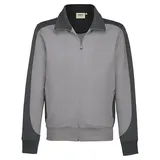 Hakro Sweatjacke Contrast "Performance" 477 - 6XL - titan