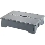 Wenko Secura Trittstufe klappbar grau 250 kg Badewannen Hocker Einstiegshilfe