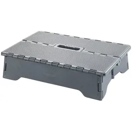Wenko Secura Trittstufe klappbar grau 250 kg Badewannen Hocker Einstiegshilfe