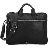 Campomaggi Noce Aktentasche Leder 38 cm schwarz