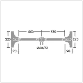 Thorn Doppelausleger OLSYS1 BRX2#96262301