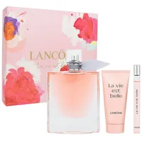LANCOME Duft-Set La vie est belle 100 ml + 10 ml Duftstick Bodylotion Geschenk Set 2025, 3-tlg.